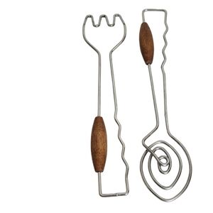 Vintage Gourmet Salad Spoon, Fork Pasta Server Set